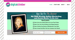 Desktop Screenshot of digitalclimber.com